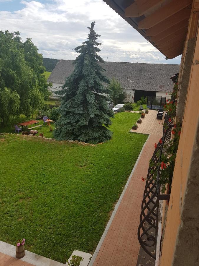Penzion Tvrz Dub u Tábora Ratiborske Hory Exterior foto
